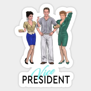 Vice President Bob Morton and Ladies Sticker